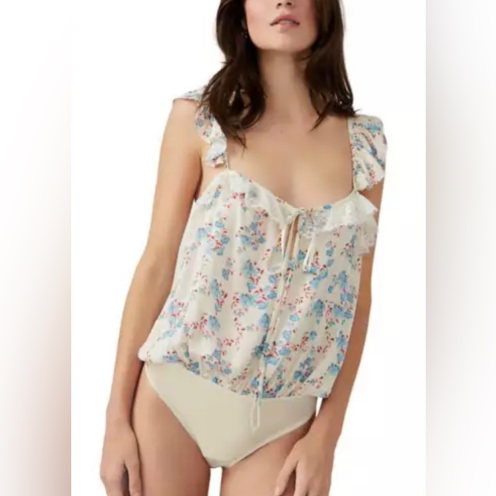 NWT Free People Take It Away Bodysuit